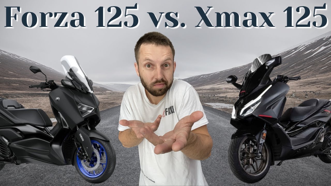 Forza 125 vs. Xmax 125 🛵| Porovnanie Nových Modelov 🆕