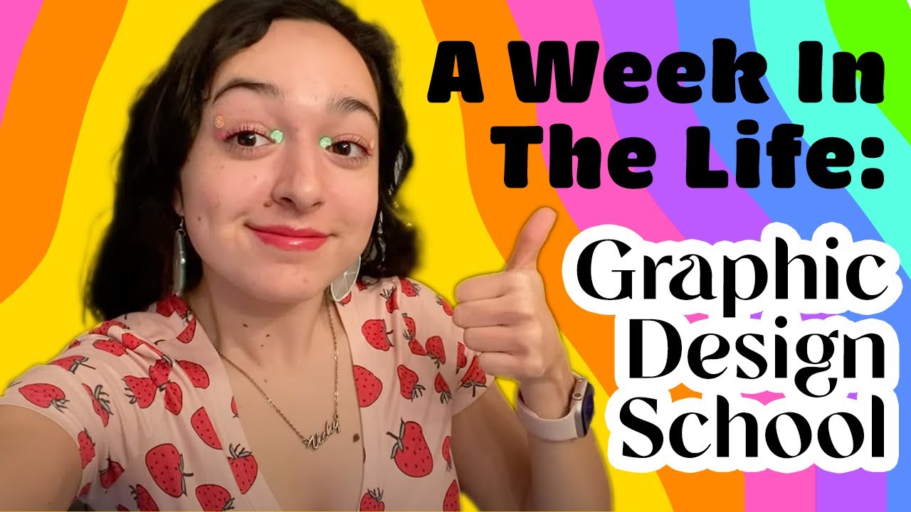 GRAPHIC DESIGN SCHOOL VLOG -- A Week In The Life