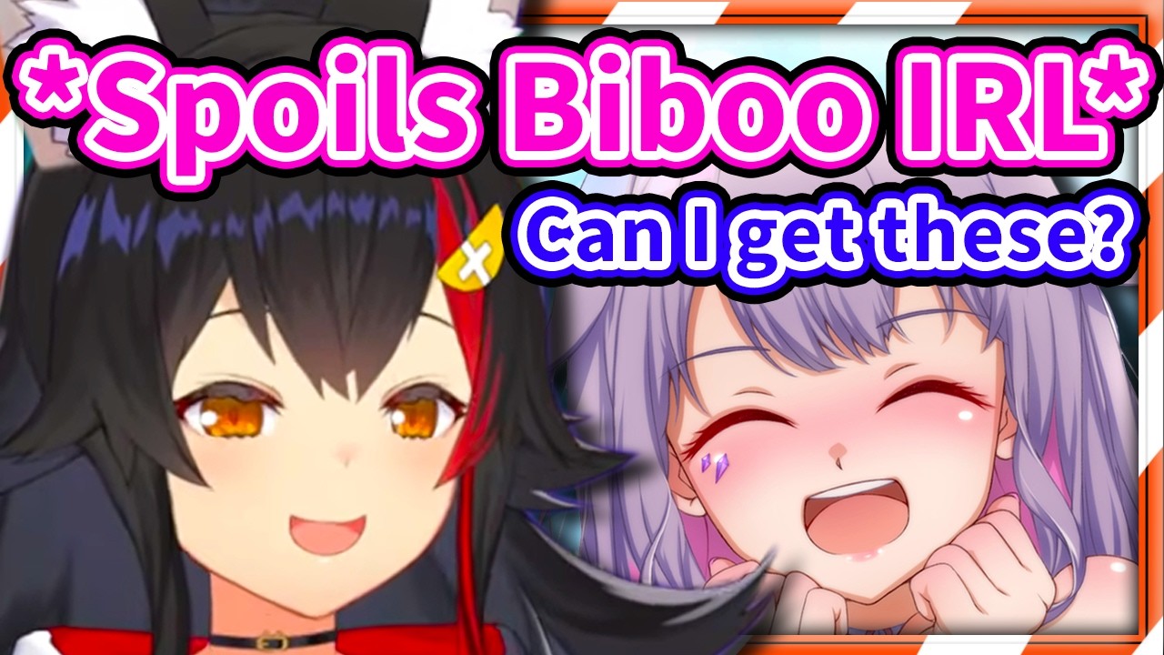 Mio Being an Absolute Mom and Spoiling Biboo IRL 【Koseki Bijou / HololiveEN】
