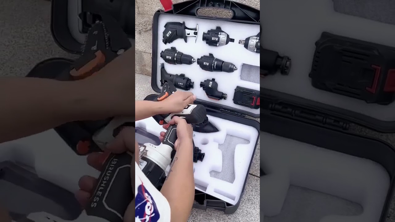 Kit de Ferramentas El&eacute;tricas 10 em 1 + BRINDE EXCLUSIVO