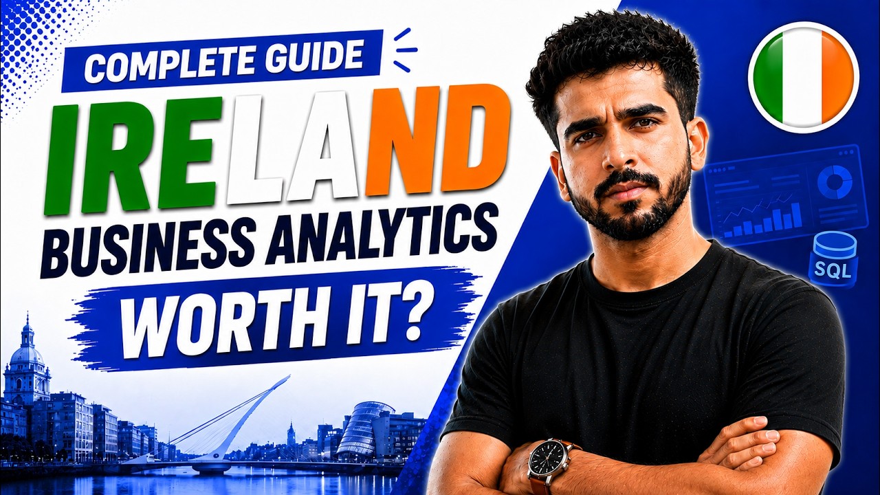 Business Analytics in Ireland 2027 🇮🇪 | Jobs, Salary, Top Universities & Biggest Mistakes
