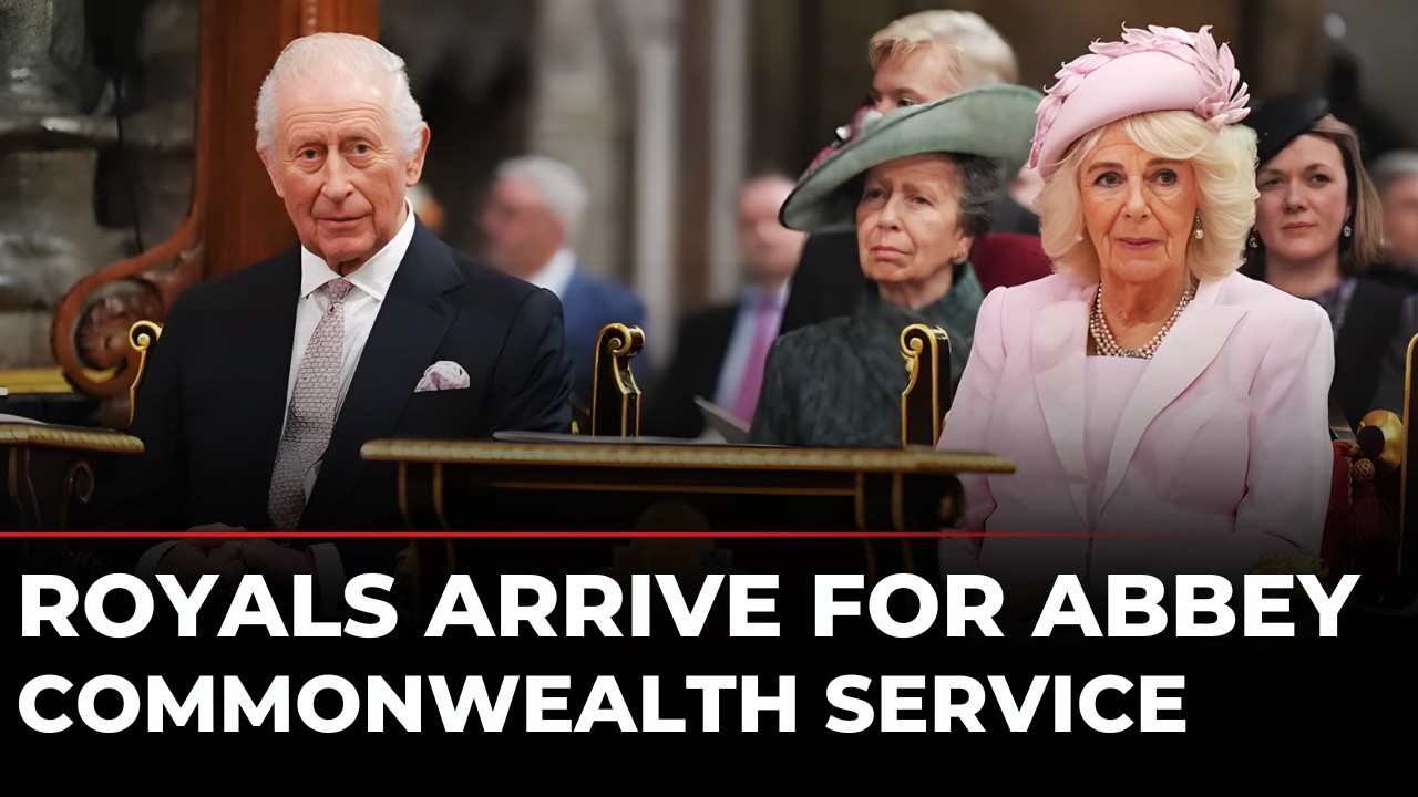 LIVE: British Royal Family Attends Commonwealth Day Service at Westminster Abbey | UK News | Latest
