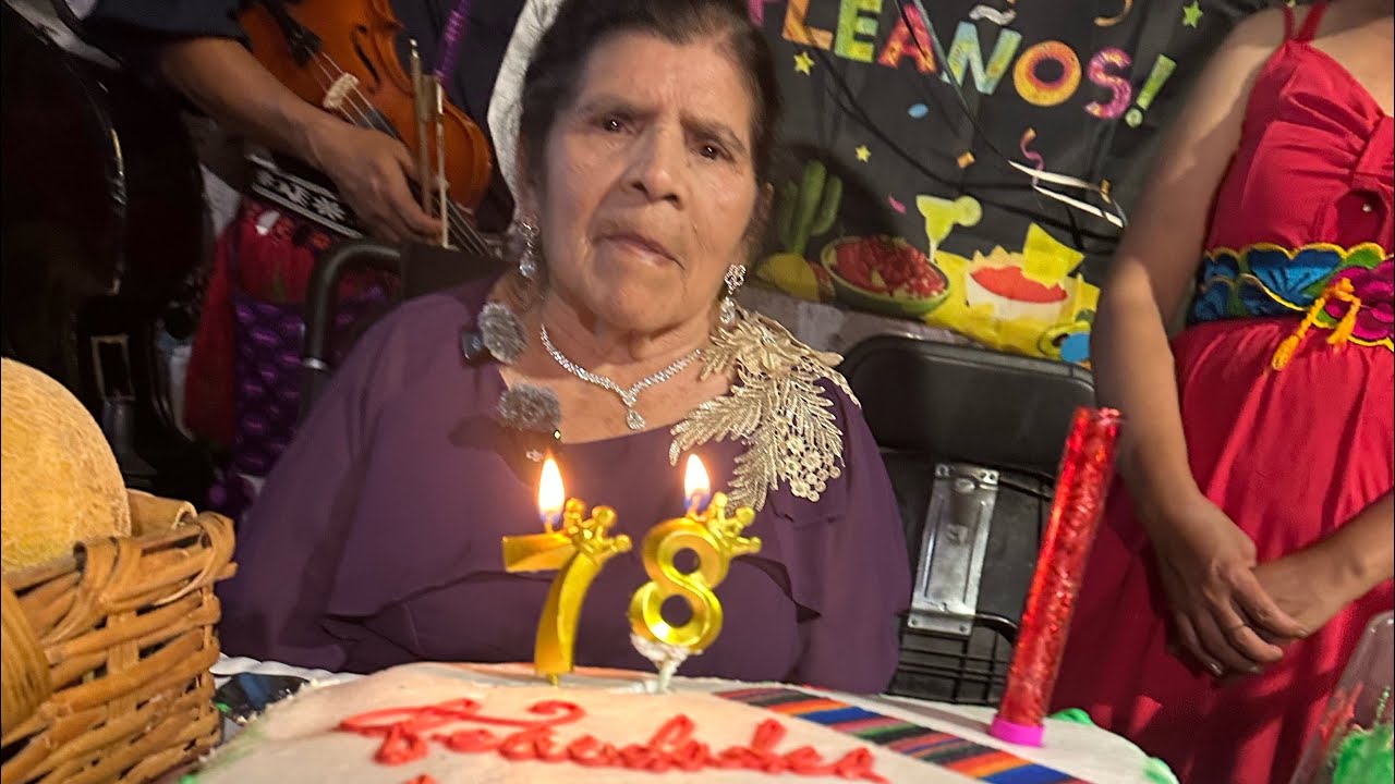 Cumpleaños de Agapita Rodríguez en el Tanque Valparaiso 