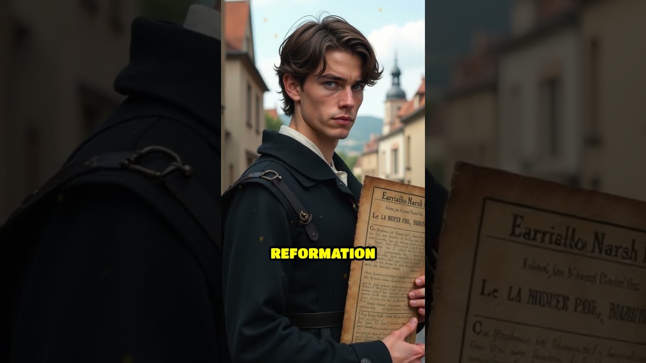 Protestant Posters Spark Chaos in France, 1534