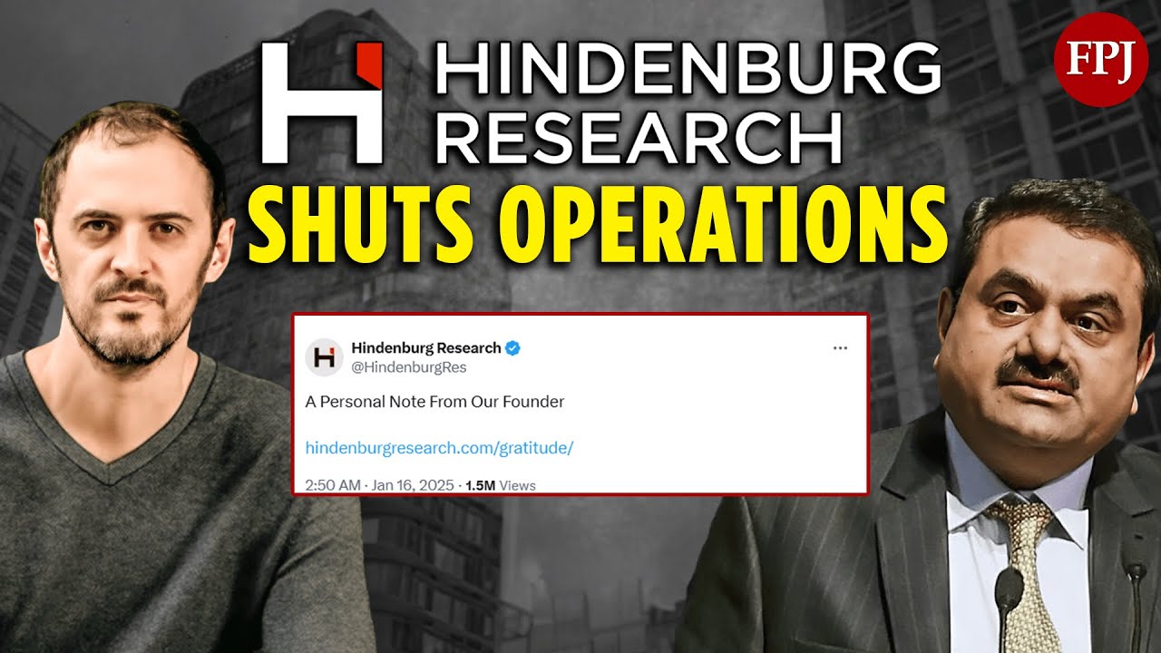 Hindenburg Research Shuts Down After Adani's $150 Billion Fallout: What&rsquo;s Behind the Decision? |
