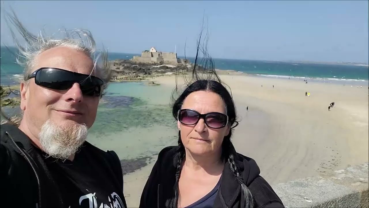 Saint-Malo bei Ebbe im Mai 2023