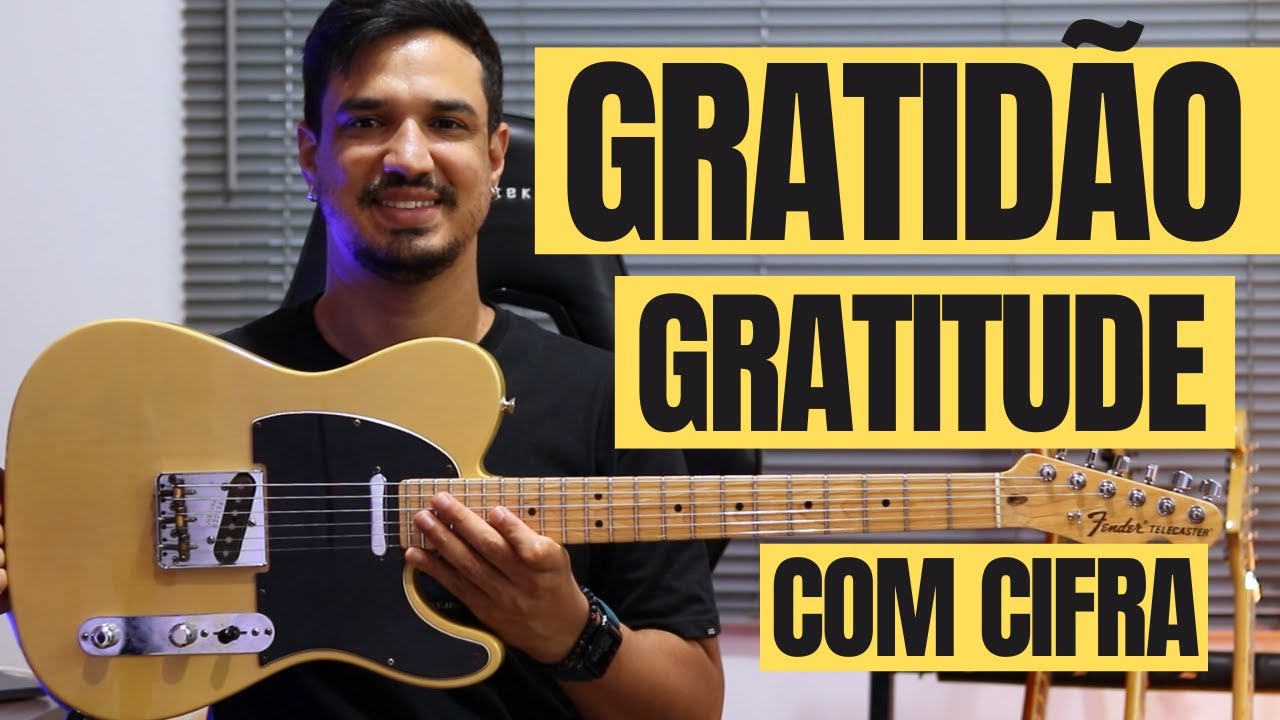 GRATIDÃO (GRATITUDE) - GUITARRA | BRUNA OLLY (COM CIFRA)