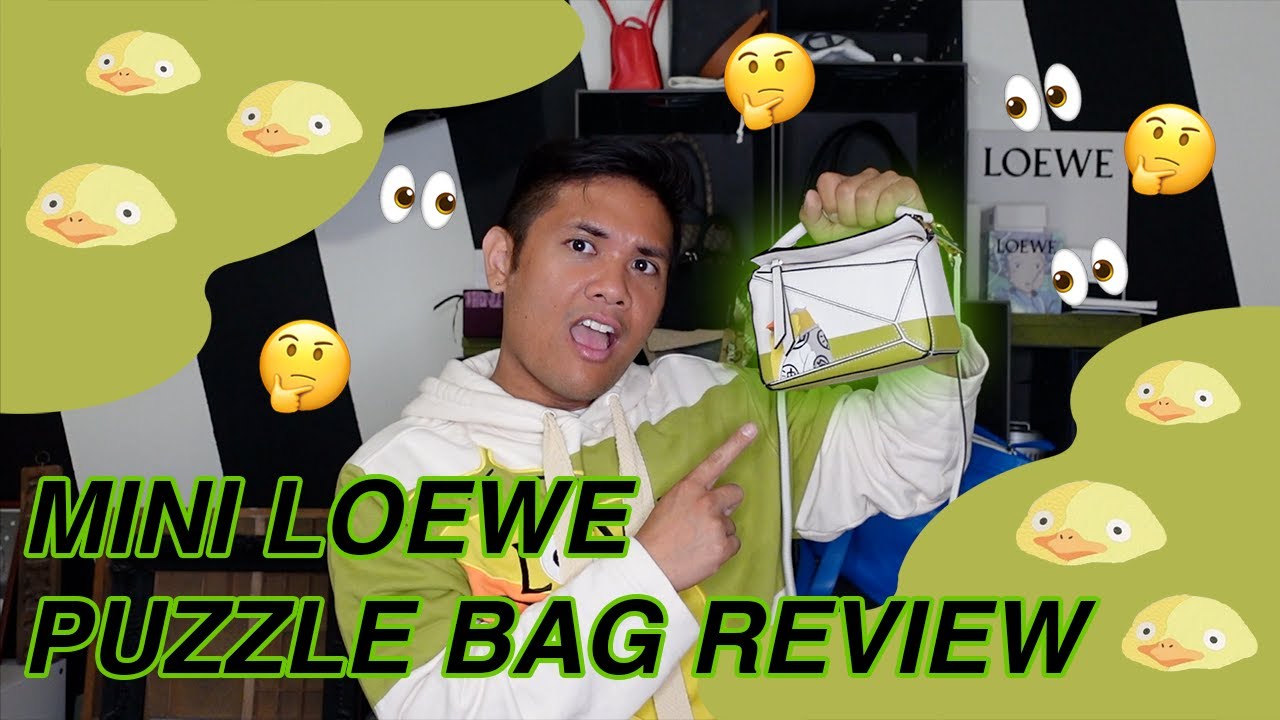 Loewe Mini Puzzle BAG REVIEW // Loewe x Studio Ghibli Spirited Away Collab Otori-Sama Puzzle Bag
