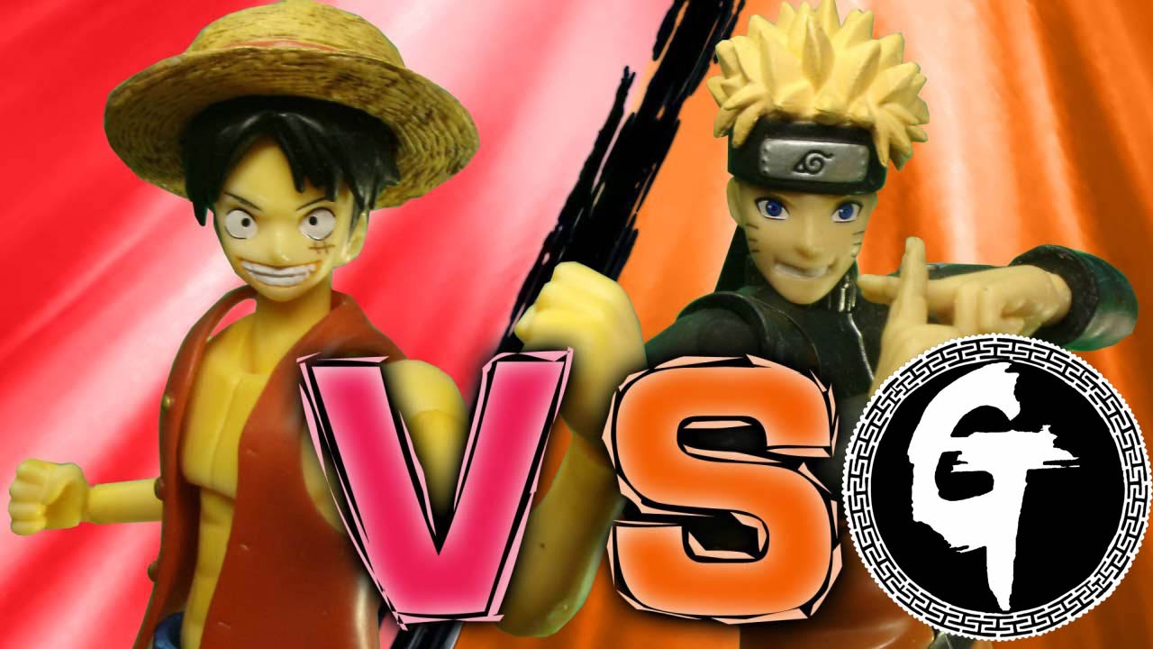 Luffy VS Naruto Stop Motionうずまきナルト VS モンキー・D・ルフィ 火影忍者&海賊王-漩渦鳴人VS魯夫/路飛