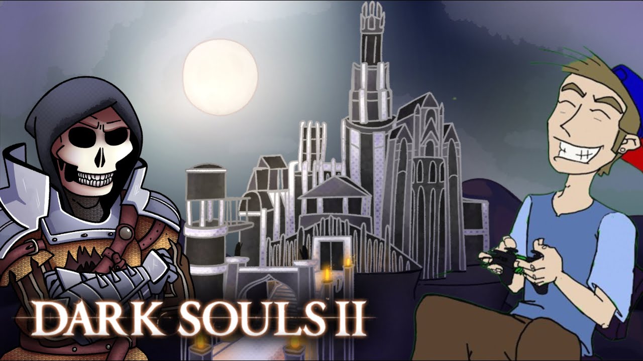 Two Idiots Play Dark Souls 2 - DS2 Funny Moments