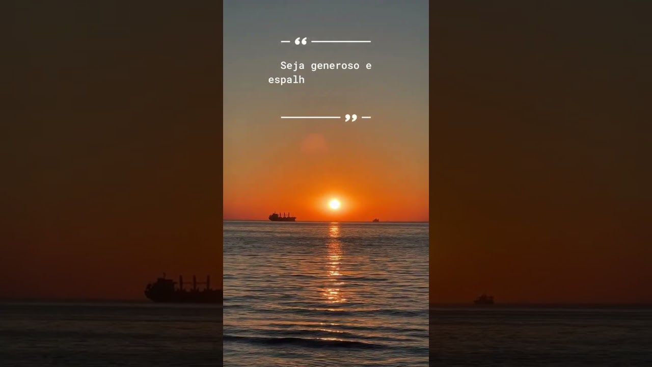 34 - Seja generoso e espalhe bondade por onde passar #motiva&ccedil;&atilde;o #viral