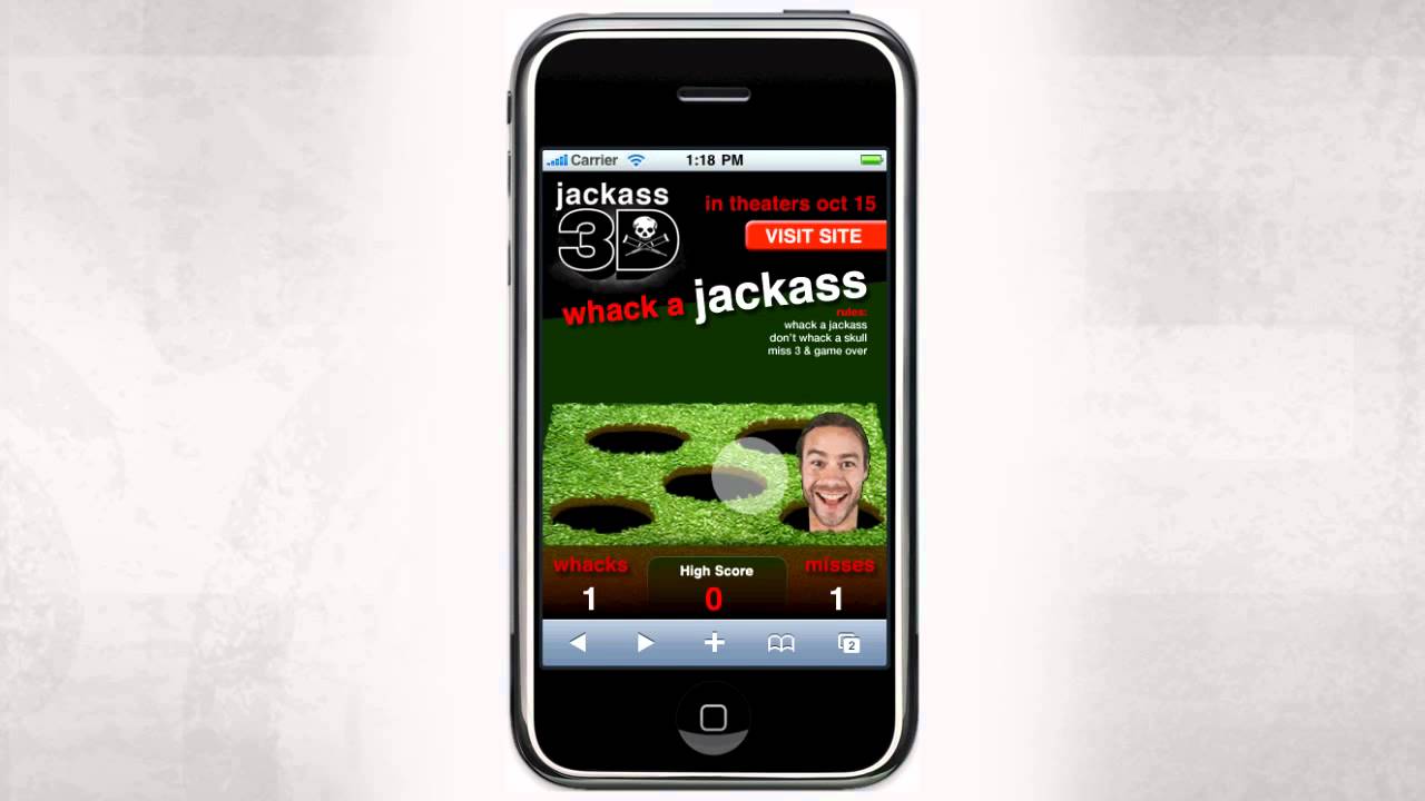 Millennial Media - Jackass 3D Mobile Demo