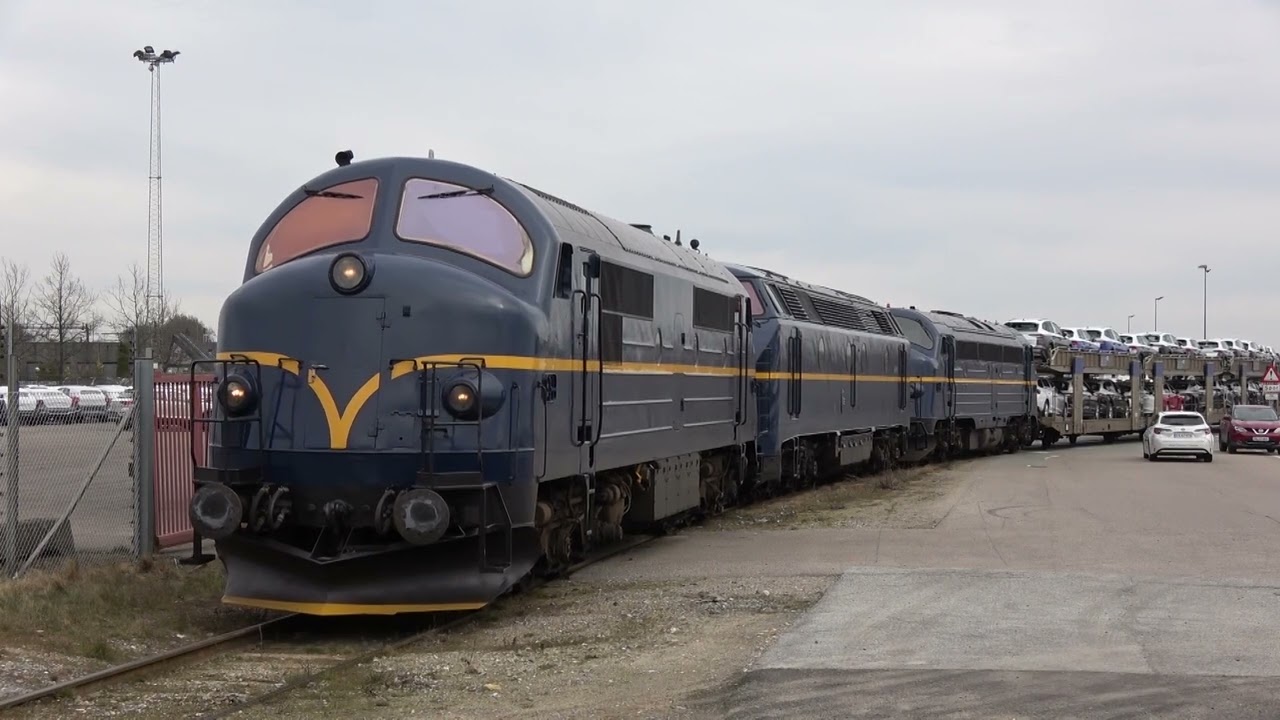 Viking Rail MX 1029+1832+MY 1146 i Ringsted 17-03-2023