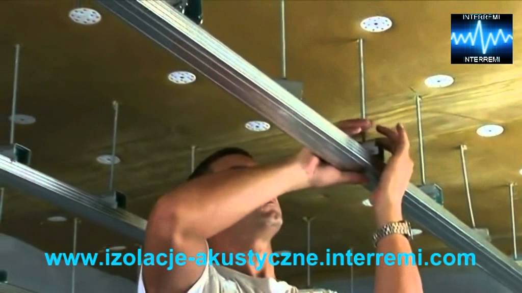 Izolacja akustyczna sufitu