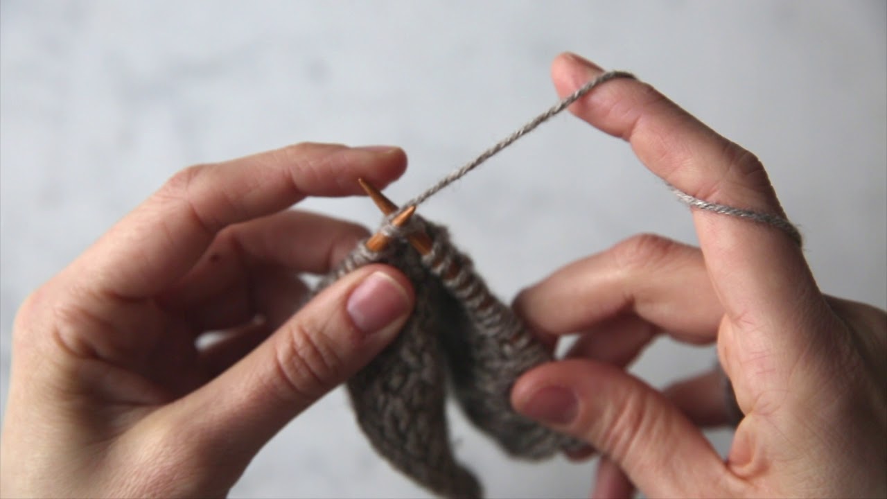 Mock Cable Rib Tutorial | Purl Soho