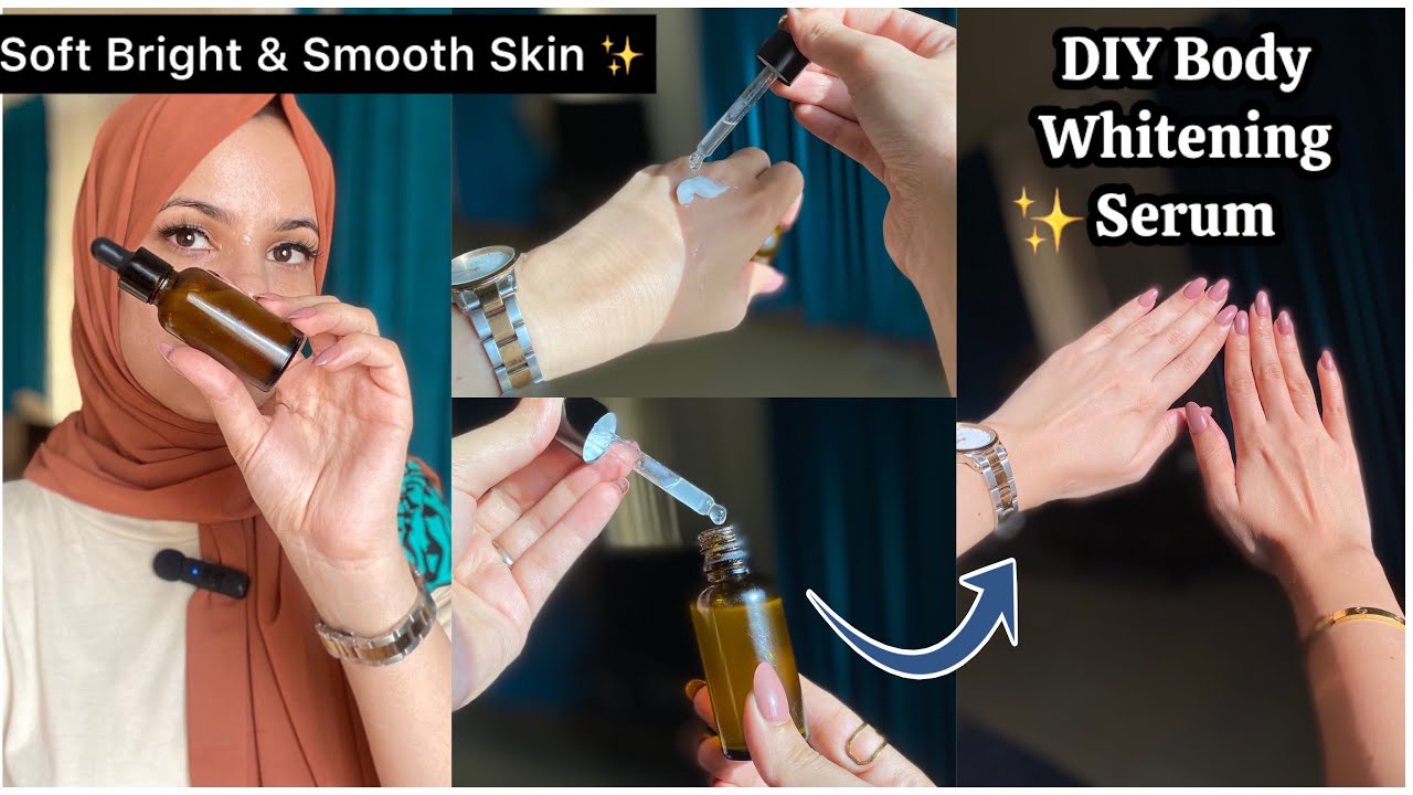 DIY HAND & FEET WHITENING SERUM for Bright, Smooth & Baby Soft Skin✨