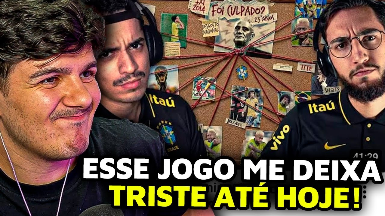 As ultimas eliminações do Brasil em copas Ft. Jozão - wardi REACT!
