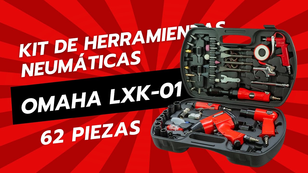 Herramientas Neumáticas OMAHA + UNBOXING Detallado