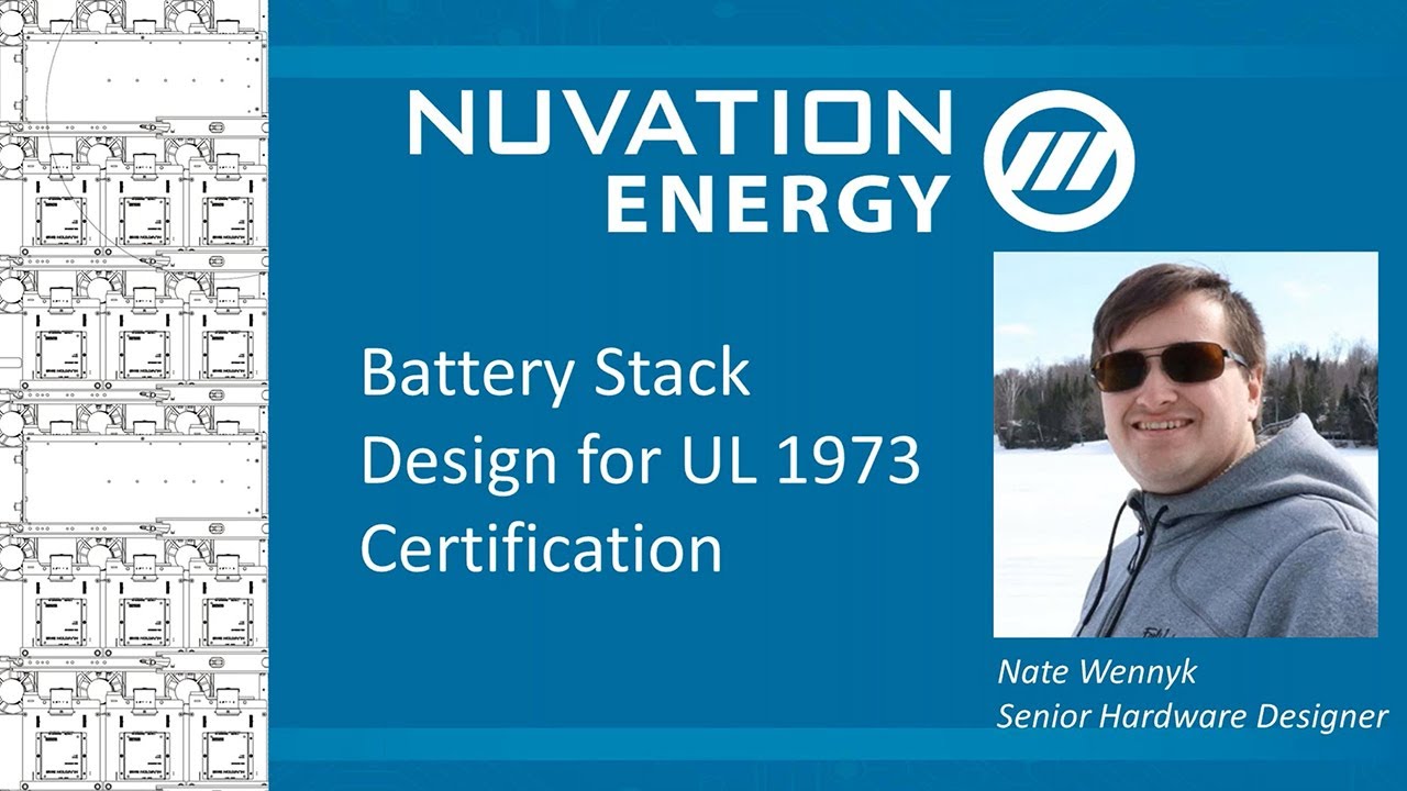 Webinar Tutorial Series Course 2: Battery Stack Design for UL 1973 Certification