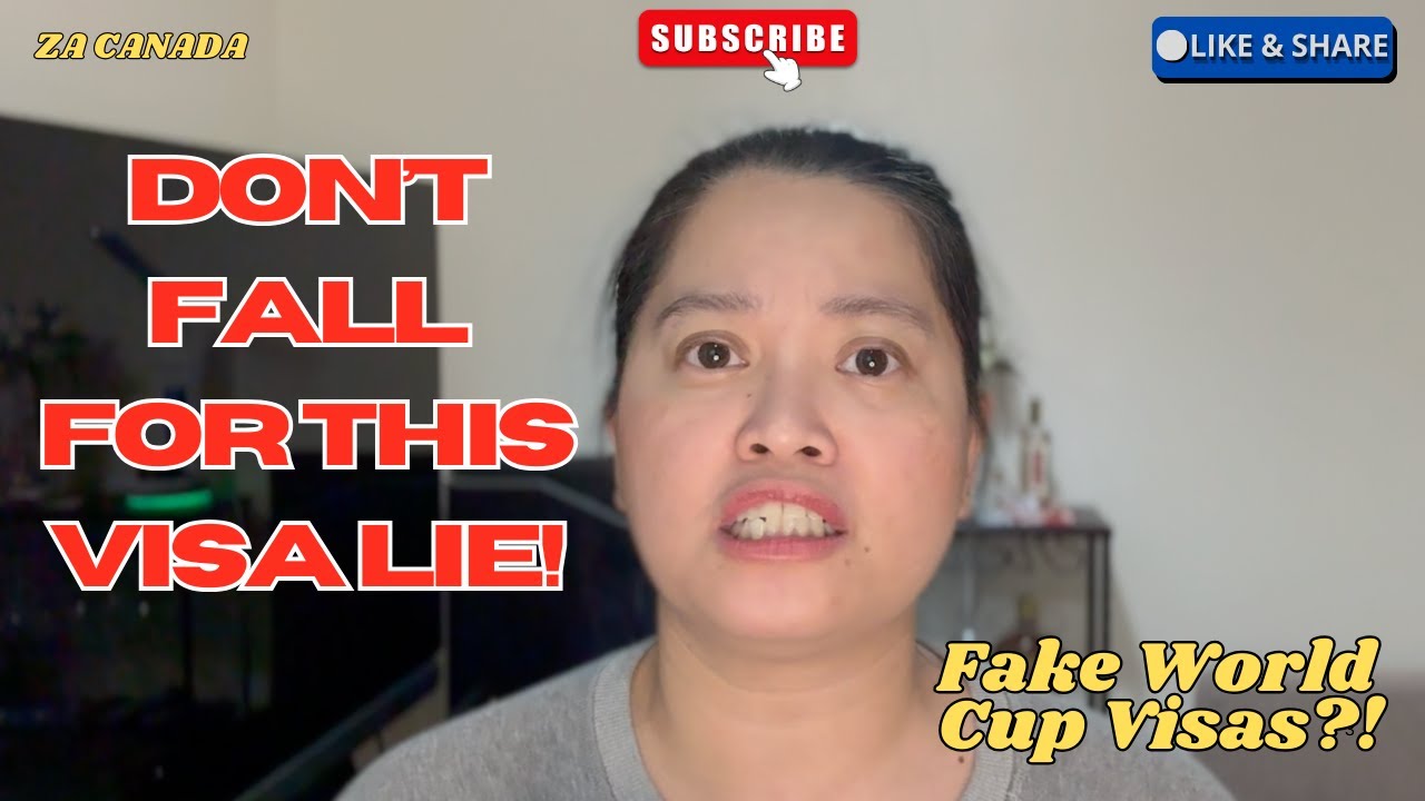 Fake Canada FIFA World Cup Visas?! Scammed With Job Promises | Don’t Believe Agents!