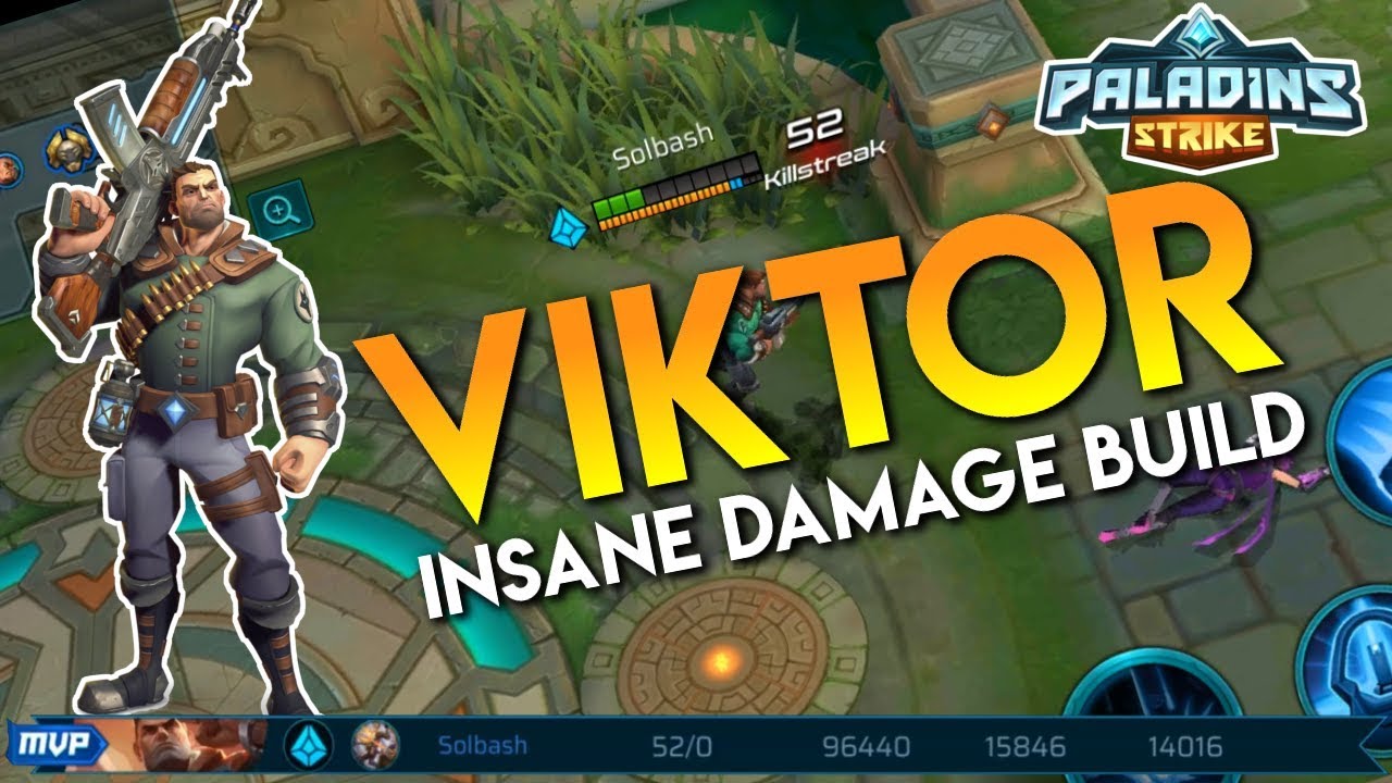 Paladins Strike │Viktor Insane High Damage Build
