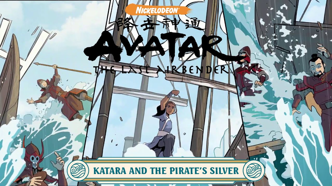 Avatar The Last Airbender: Katara And The Pirate's Silver | Animated Comic Dub