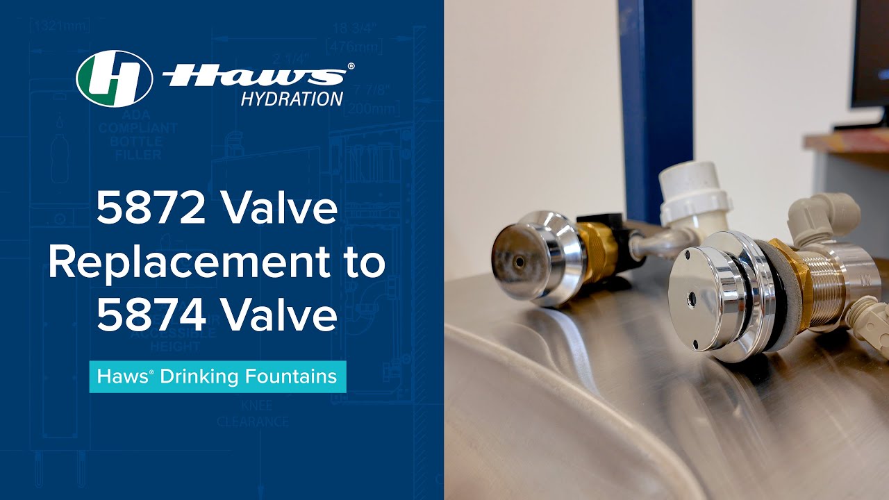How to Replace the Haws 5872 Valve with the New 5874 Valve