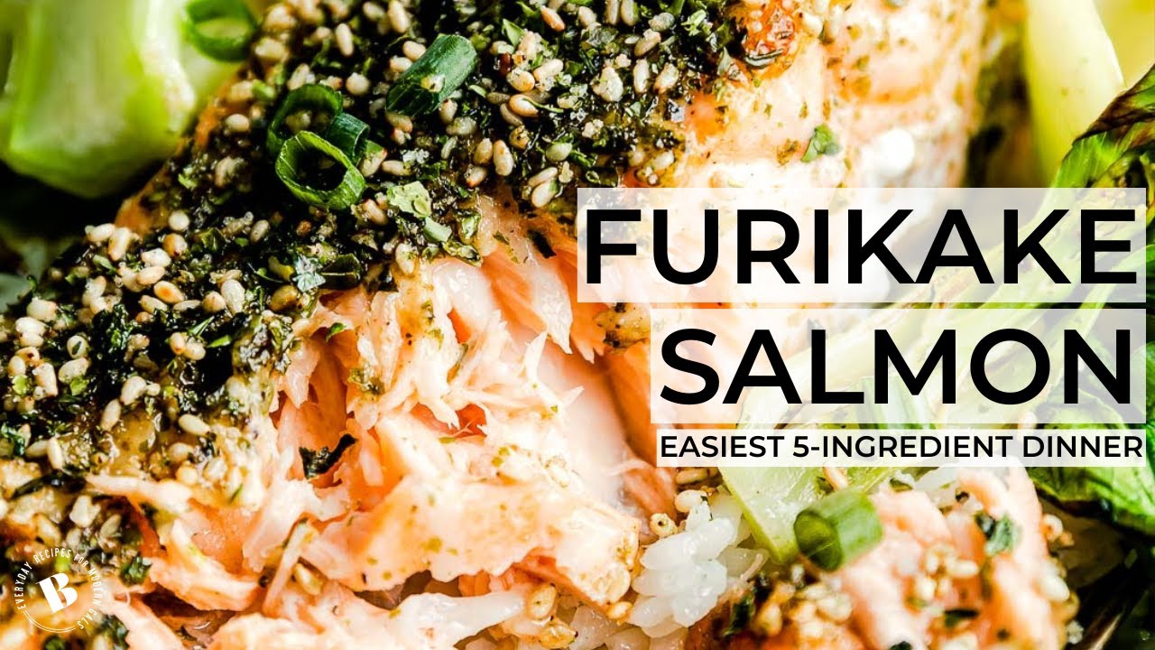 FURIKAKE SALMON | easiest 30-minute dinner made with 5 ingredients!