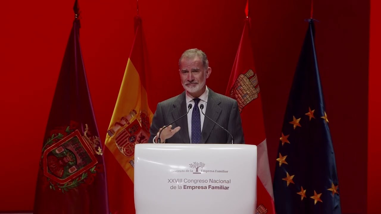 XXVIII Congreso Nacional de la Empresa Familiar | Inauguración oficial Su Majestad El Rey Felipe VI