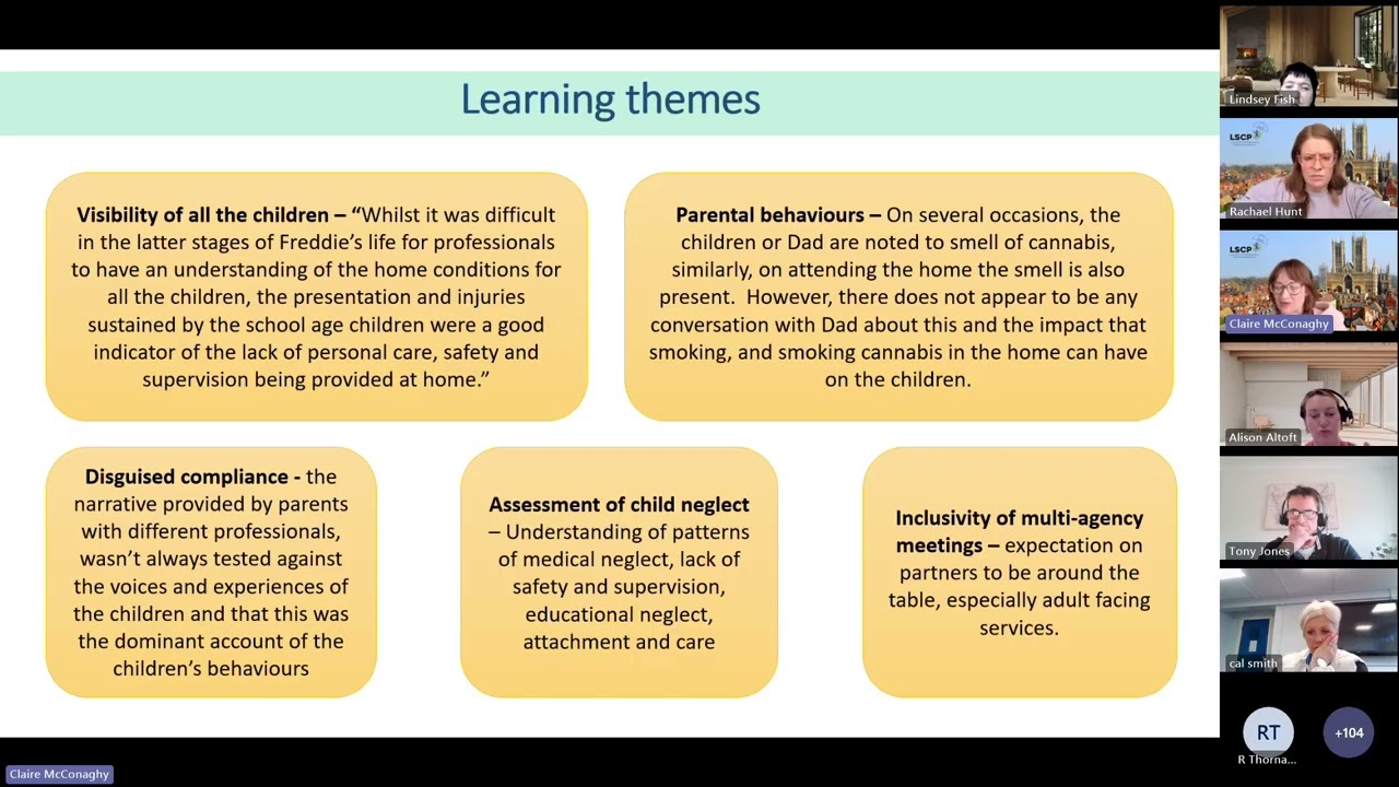 LSCP - Child Neglect Workshop