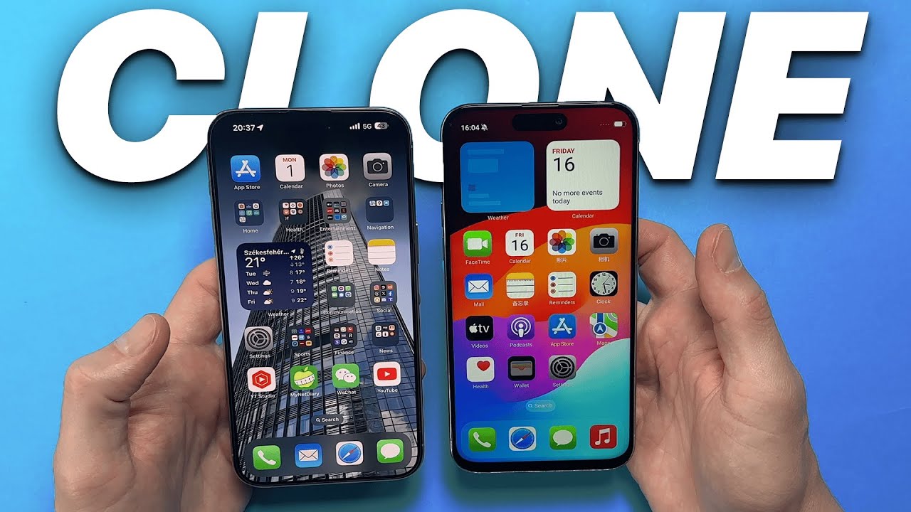 Поддельный клон iPhone 15 Pro Max за ₽5960...