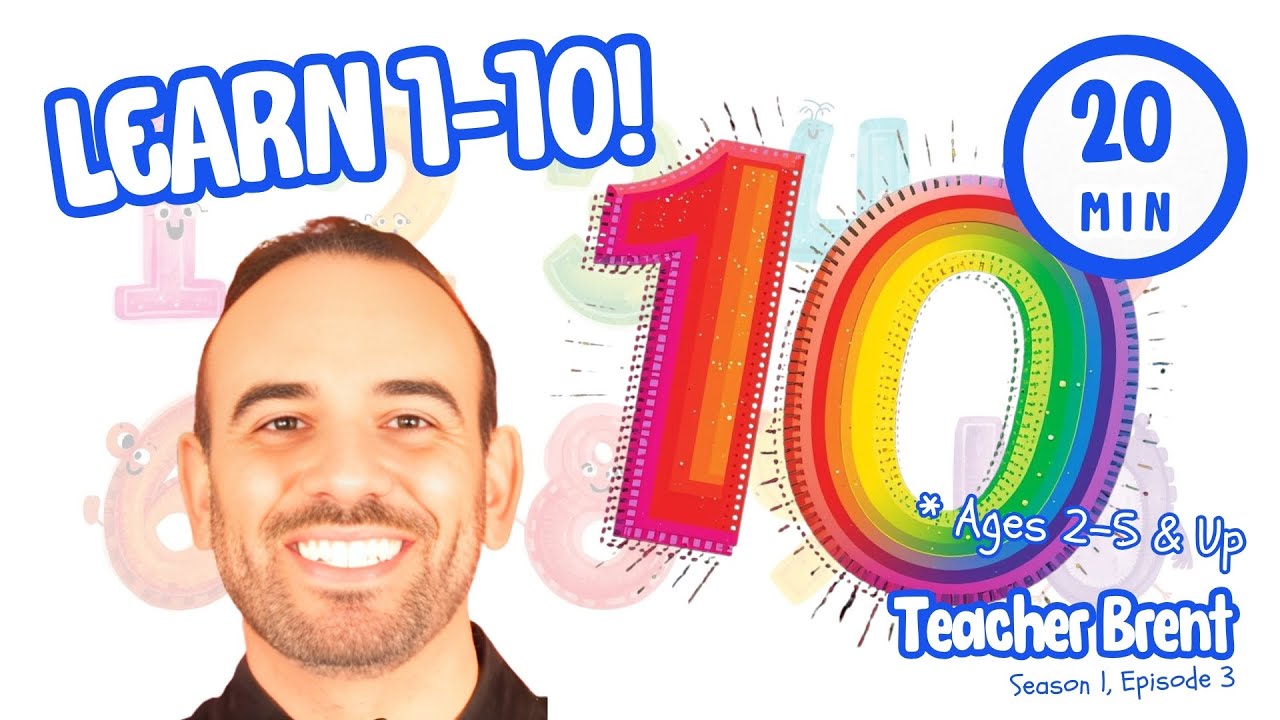 Let's Count 1-10! Learn To Count 1-10, Learning Time, Fun Game, & A New Song! (Season 1, Episode 3)