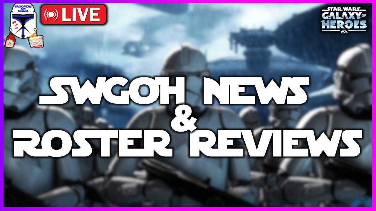 SWGOH Live Troopers After Hours Chat n Chill and Dailies! Lock In!