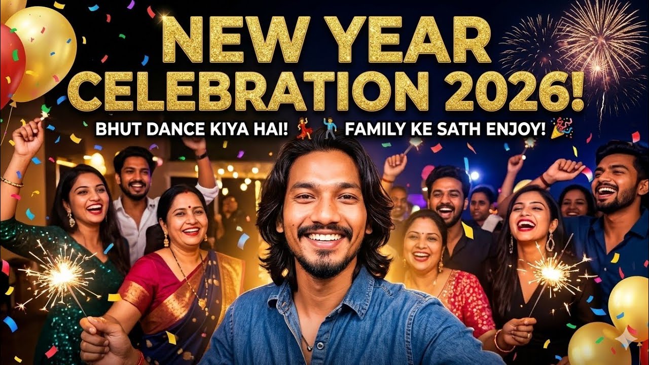 New year celebration 2026 daily vlog