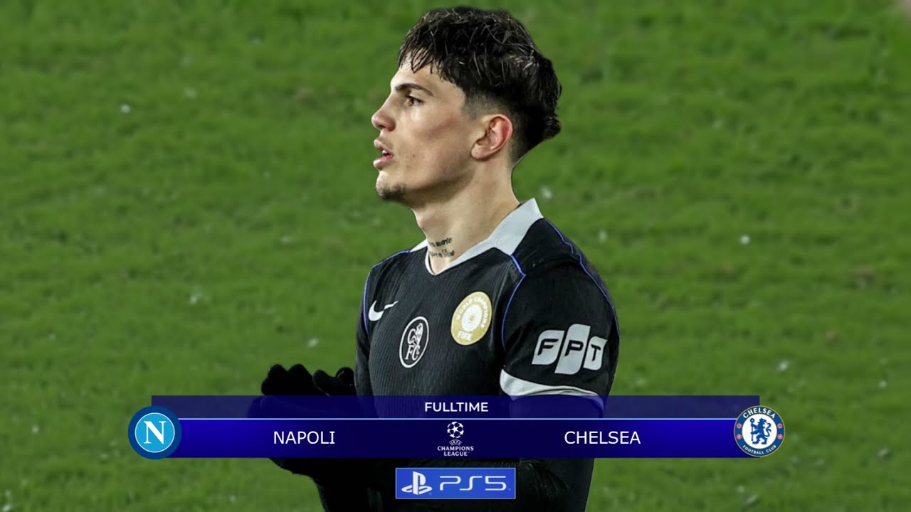 FULL HIGHLIGHT (2-3) NAPOLI VS CHELSEA !!! UEFA CHAMPIONS LEAGUE 2025/26 HOJLUND ENZO GOALS FANSCAM