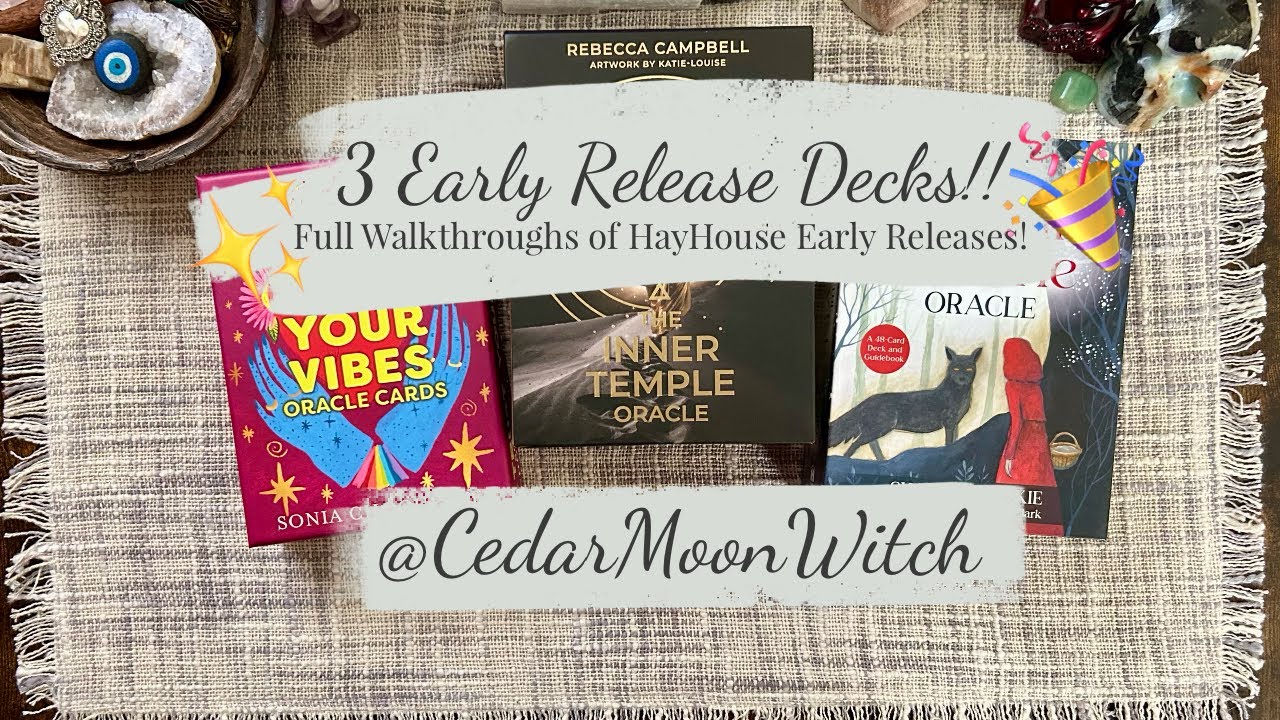 ✨🔮 3 Early Release Decks // HayHouse Card Deck Club Autumn 2025 ✨