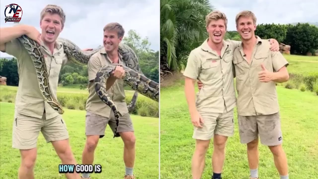Robert Irwin’s Hilarious Reaction to Meeting His Lookalike Contest Winner Goes Viral