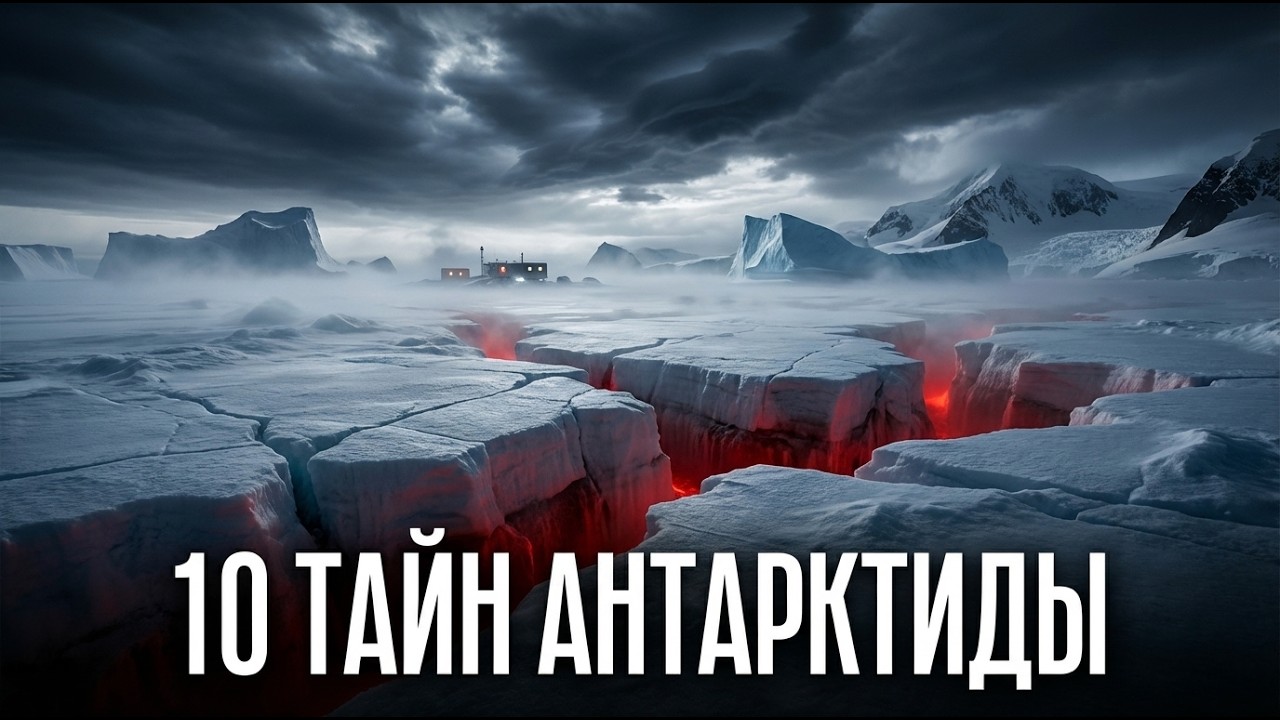 10 УДИВИТЕЛЬНЫХ Тайн Антарктиды, Вы Точно Не Знали