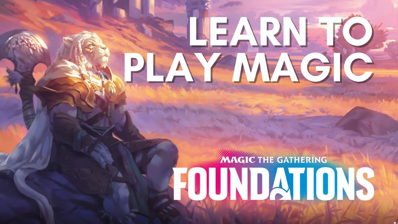 LEARN to play Magic the Gathering with FOUNDATIONS Beginner Box!