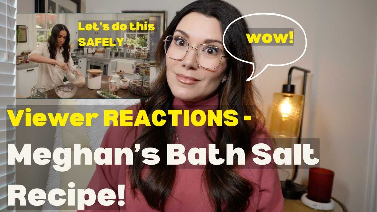 Wow- Meghan&rsquo;s Bath Salts. This Reaction was Intense