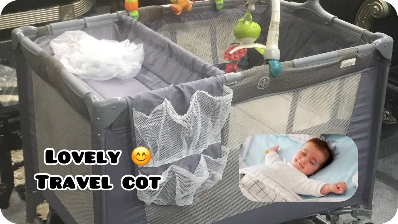 Tinnies baby centre travel cot || how to unfold || baby safety