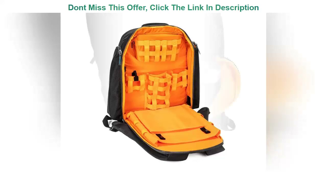Product Deal MOS BLACKPACK, Durable Electronics Travel Backpack for 15