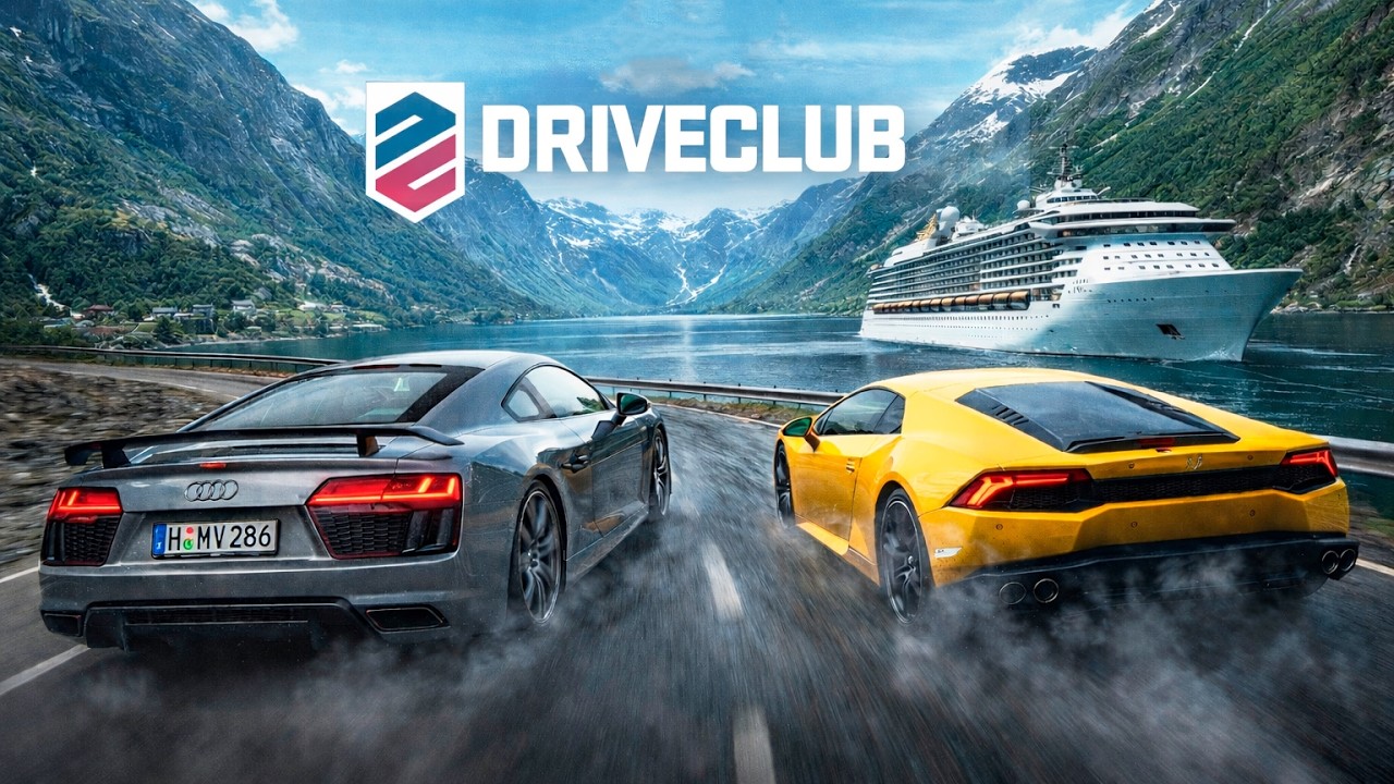 DRIVECLUB PS5 на руле Simagic Alpha Mini и педалях Meca Cup