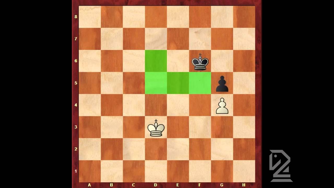 Finales de pions: Pions bloqués et cases critiques 1/2