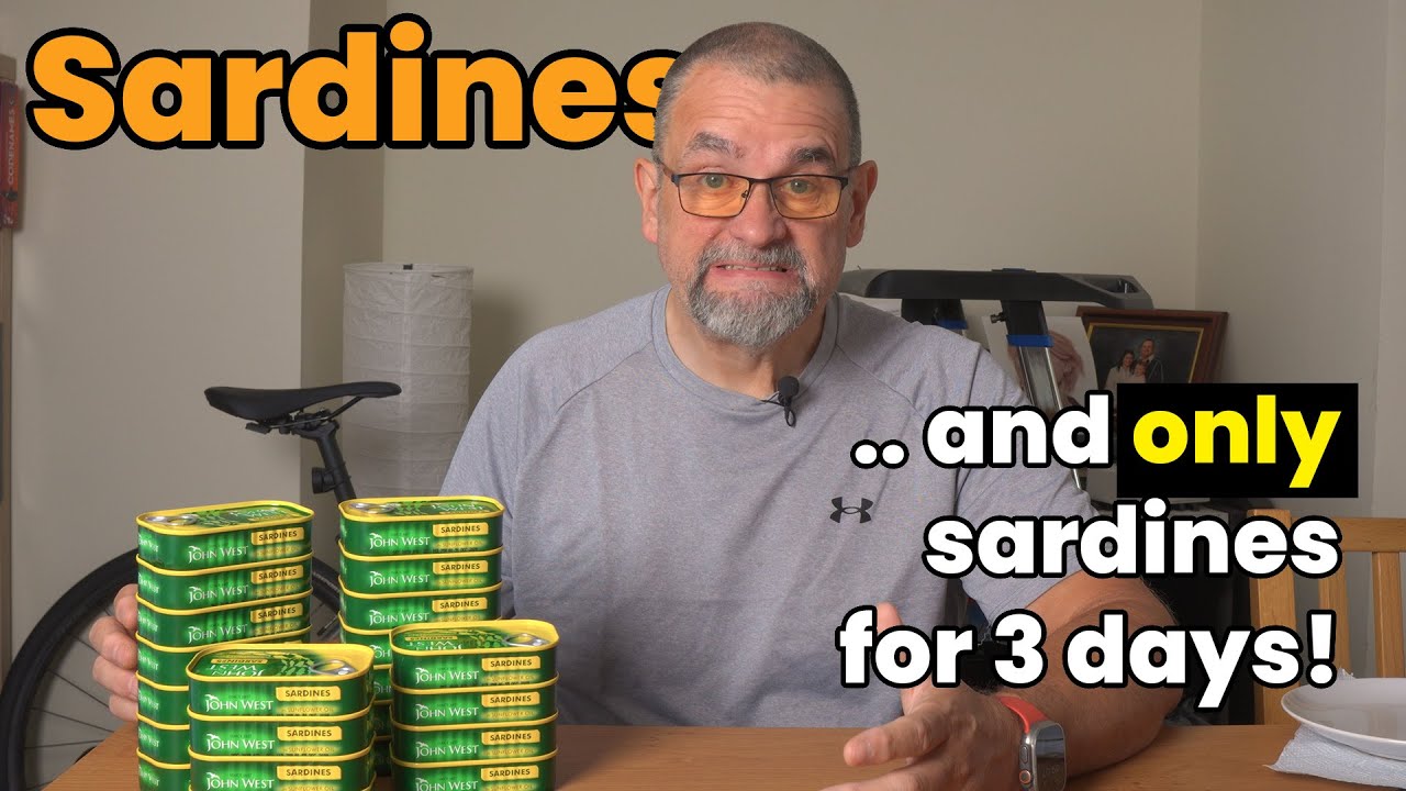 I Ate Only Sardines for 3 Days - so you don't have to! - Keto Sardine Challenge Results