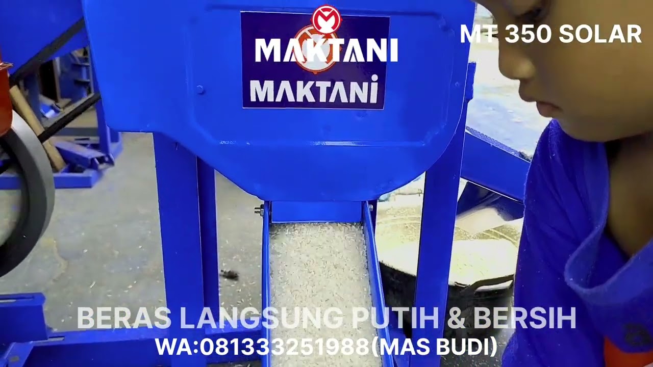 Meluncur MT 350Solar Ke brebes// Gilingan padi tanpa Sekam// Selep Praktis nan ekonomis