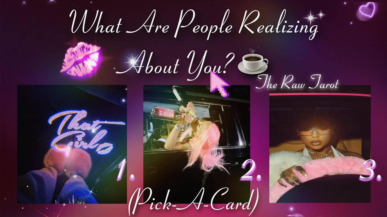What Are People Realizing About You? ☕️✨ (Pick-A-Card)