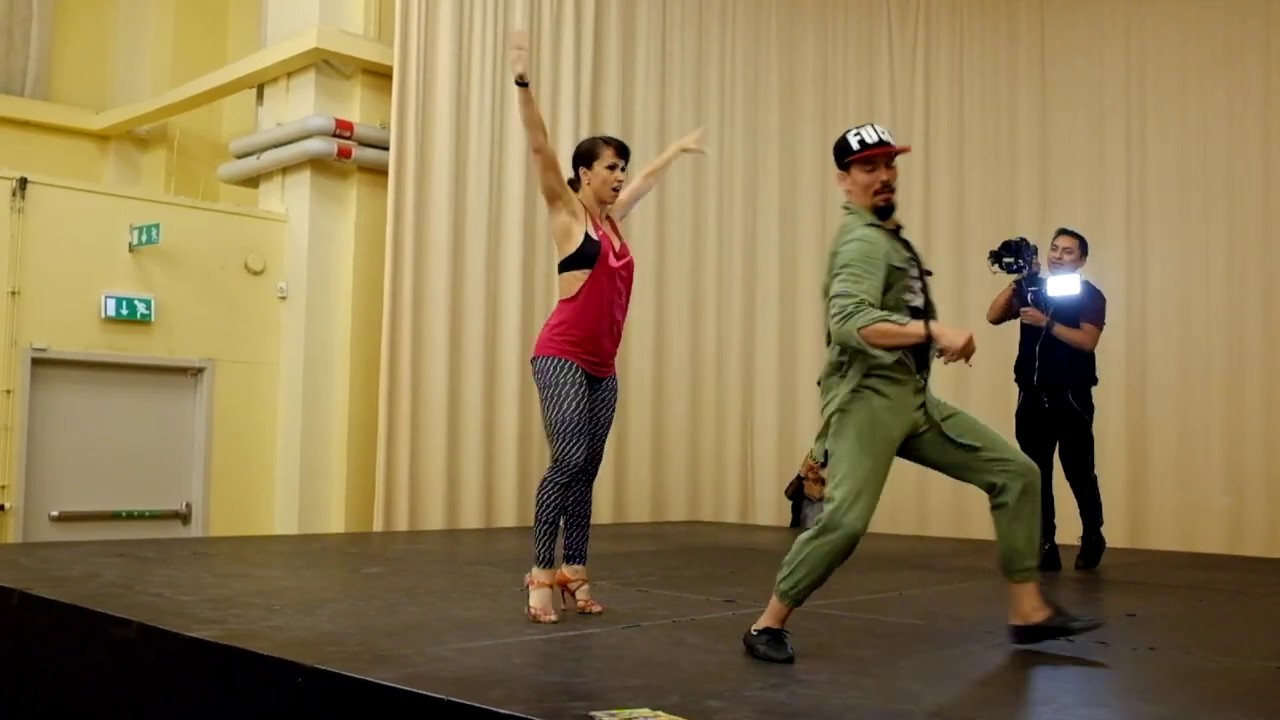 Adrian & Anita - Salsa On1 Partnerwork @ Hot Salsa Weekend 2019 [Lady Laura]