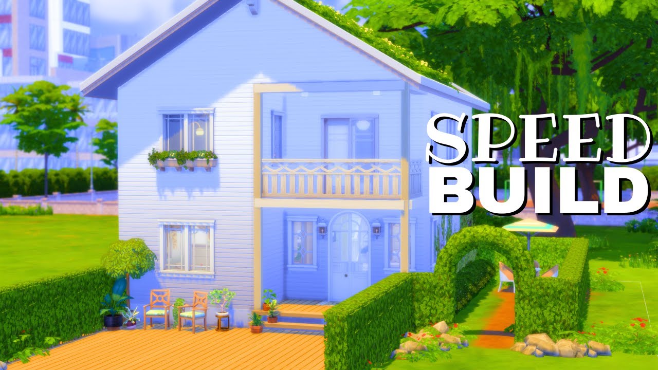 Sims 4 Speed Build