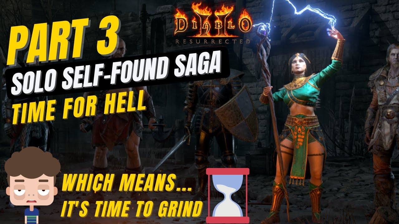 The Solo Self-Found Sorceress Saga Part 3: Hell | Diablo 2 Resurrected